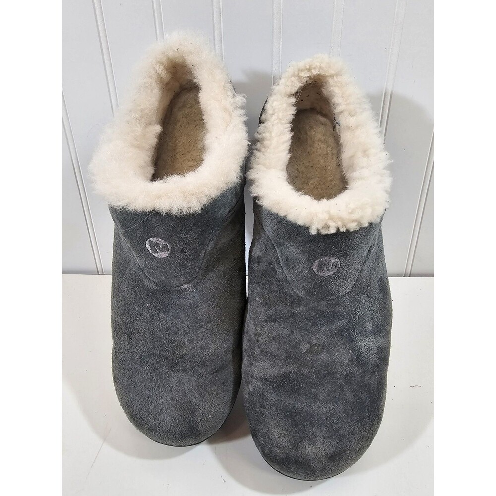 Merrell Encore Q2 Ice Clogs Women's Size 10  Shearling Fur Lined Shoes J00786